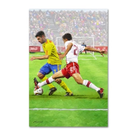 The Macneil Studio 'Football' Canvas Art,30x47